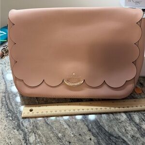 Kate Spade Blush Scalloped Crossbody Bag